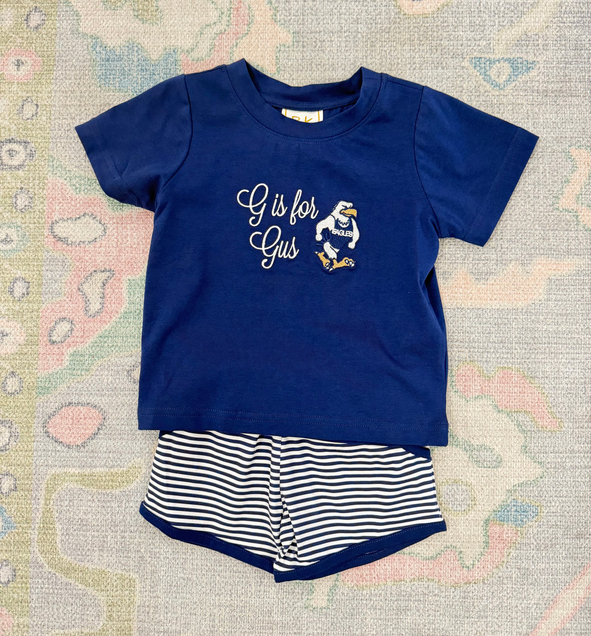 G is for Gus Boys Short Set