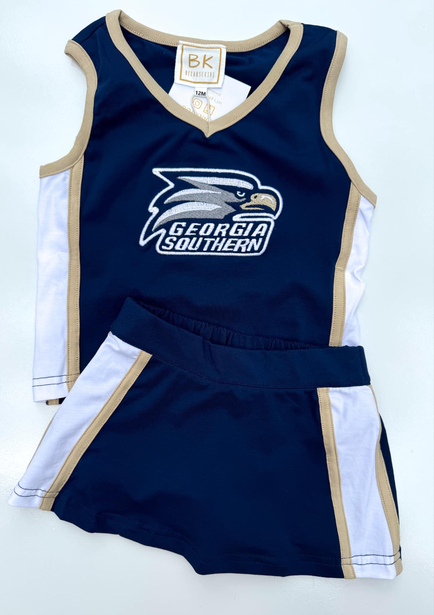 Georgia Southern Cheerleader Outift