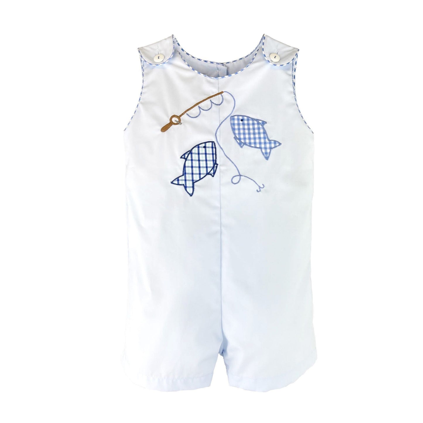Blue Fishing Sunsuit