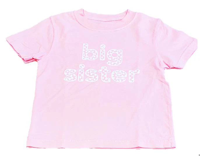 SS Pink Big Sister T-Shirt