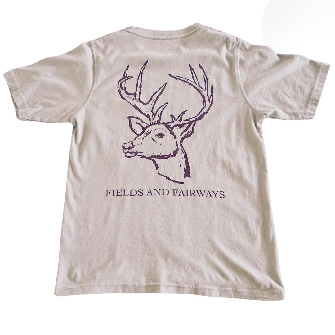 SS Stone Fields & Fairways Deer Pocket T-Shirt