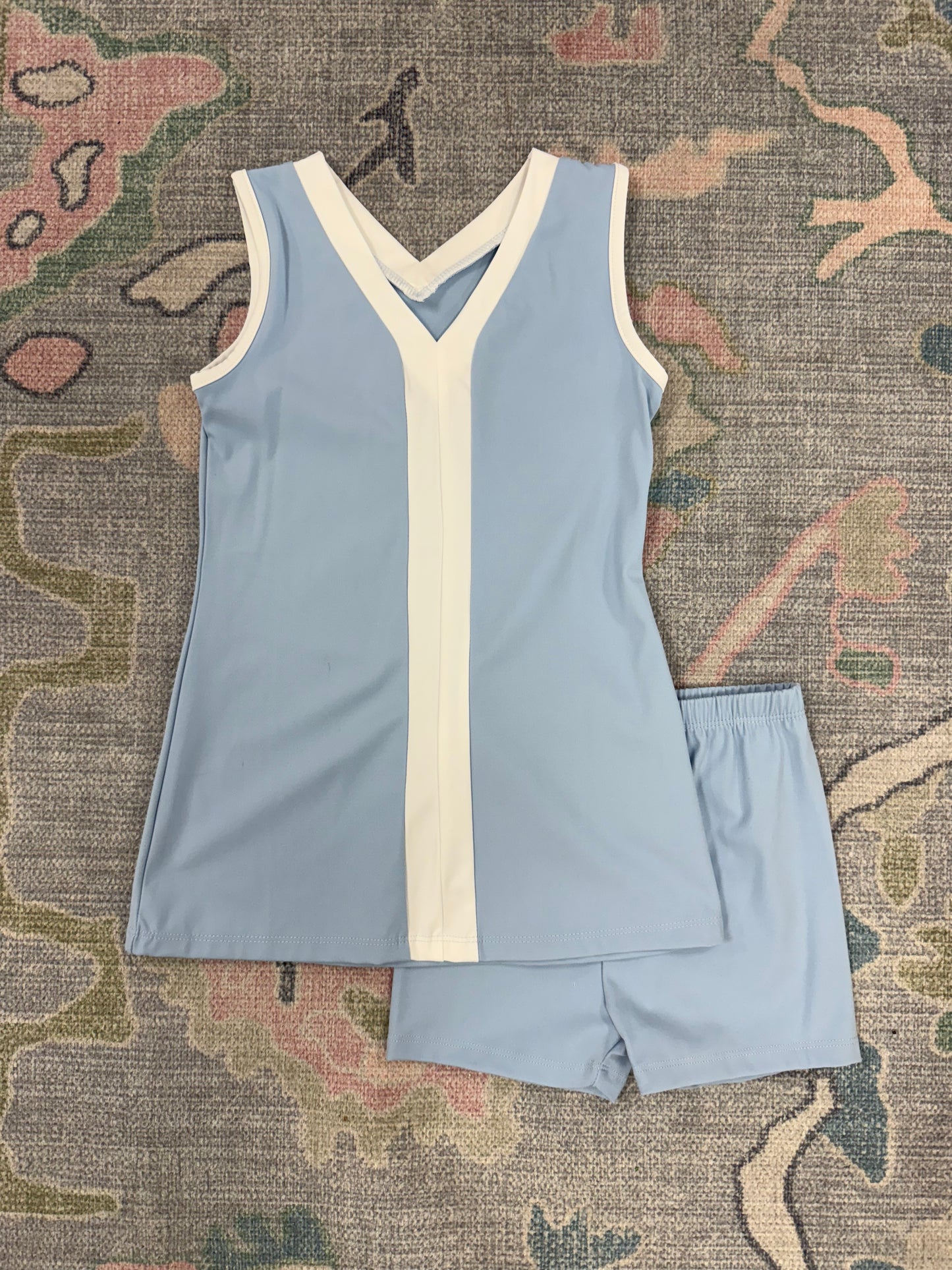 Scarlett Light Blue Athletic Dress Set