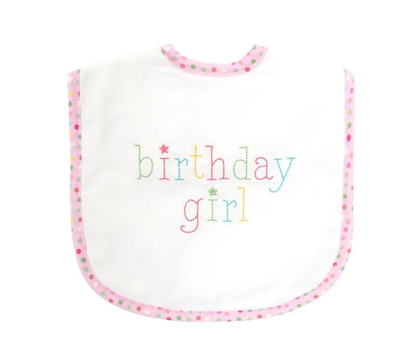 Birthday Girl Toddler Bib