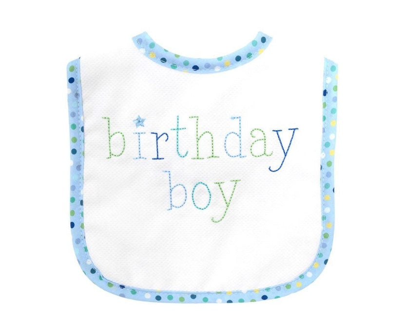 Birthday Boy Feeding Bib