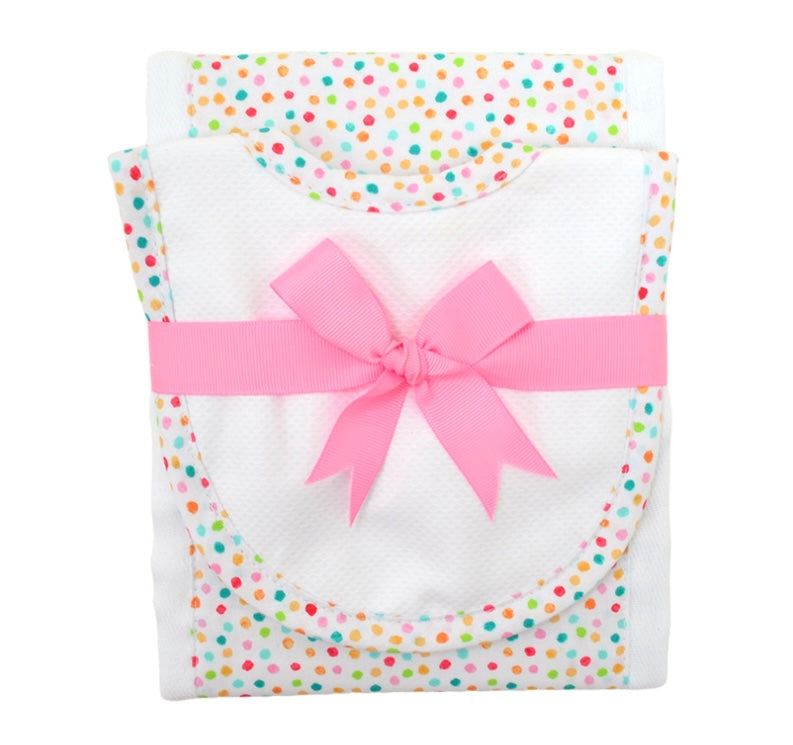 Drooler Bib & Burp Cloth Set