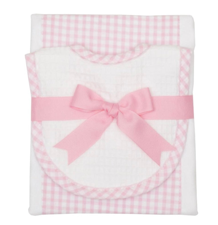 Drooler Bib & Burp Cloth Set