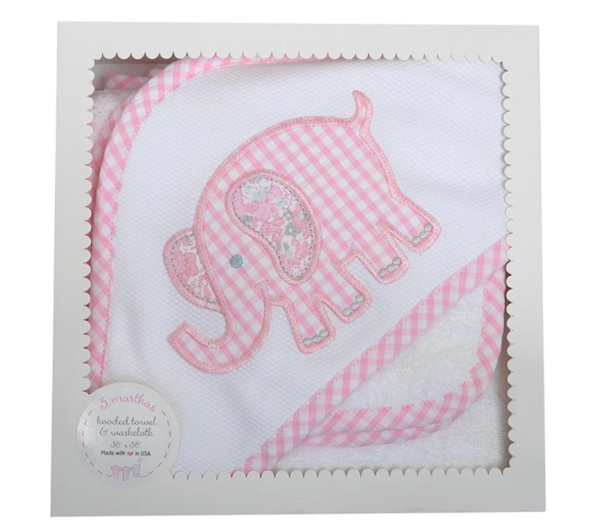 Hooded Towel & Washcloth Set