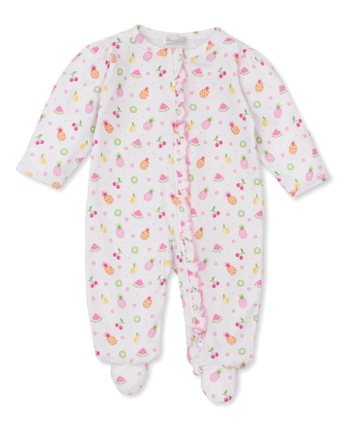 Fruit Fiesta Ruffle Zipped Footie