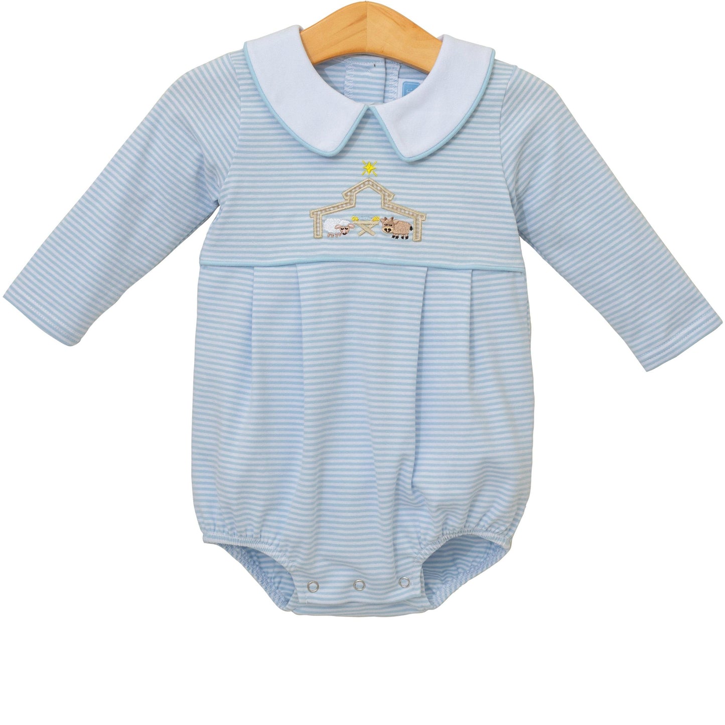 Nativity Blue Bubble