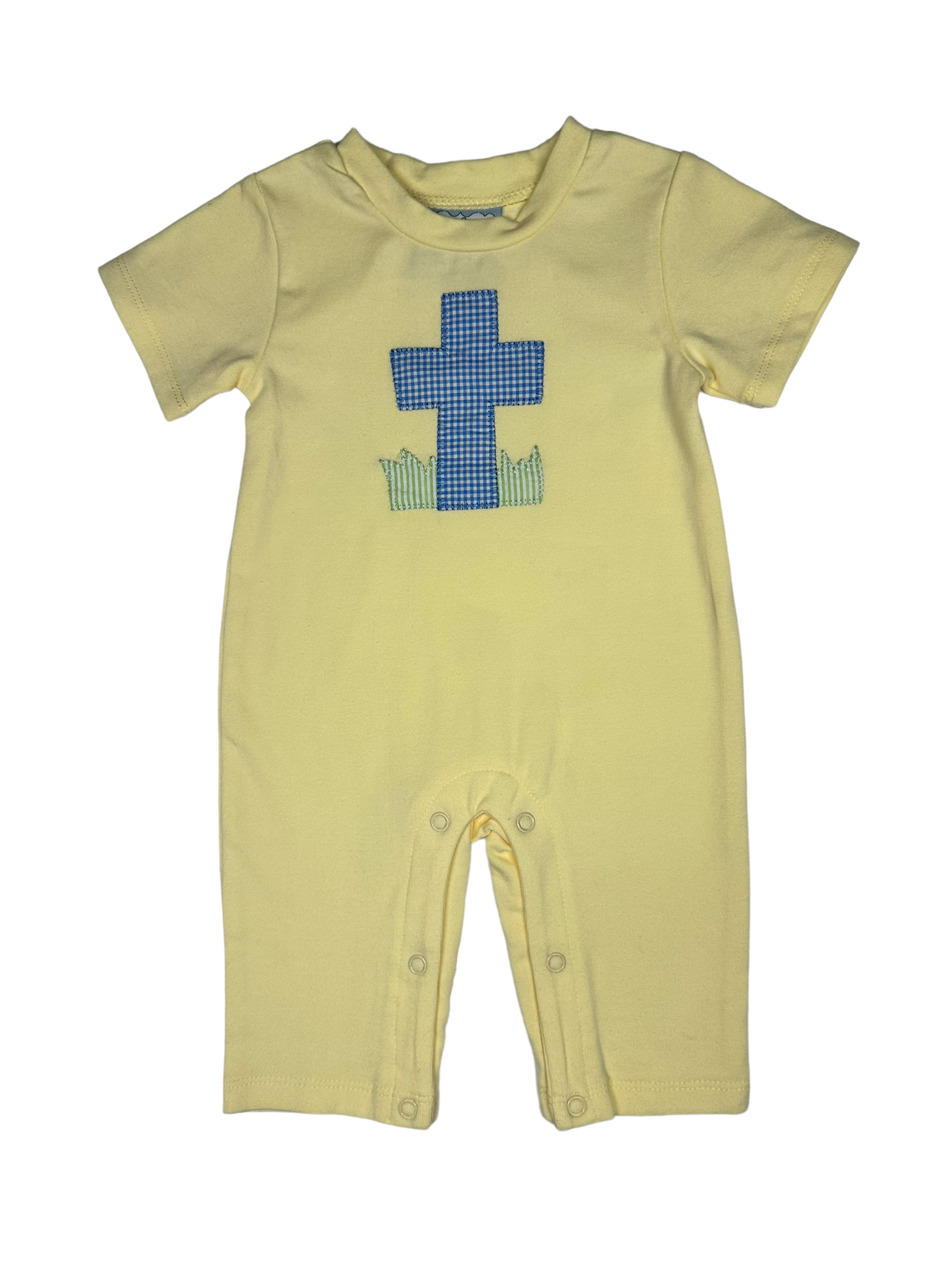 Cross Boys Applique Romper