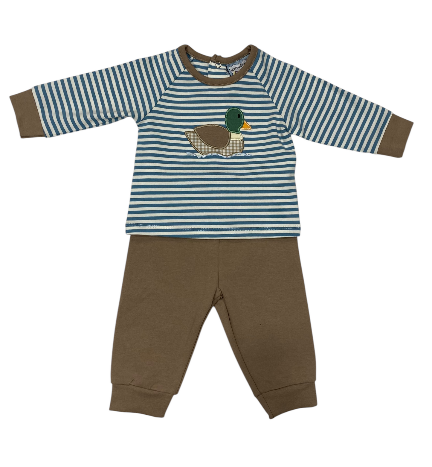 Duck Applique Jogger Set