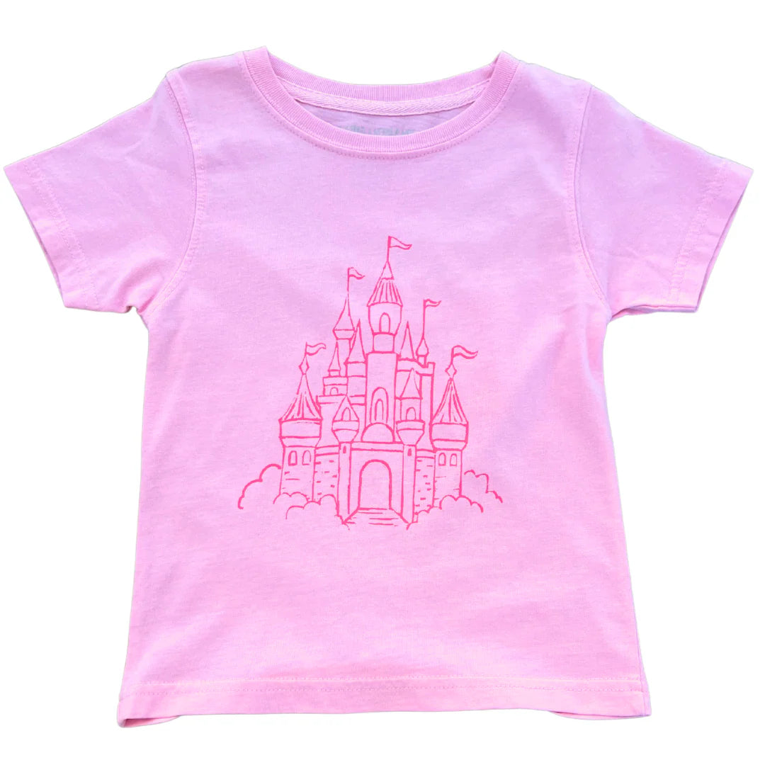 SS Light Pink Castle T-Shirt