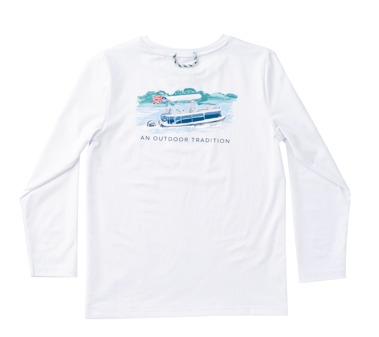 On The Pontoon Performance LS T-Shirt
