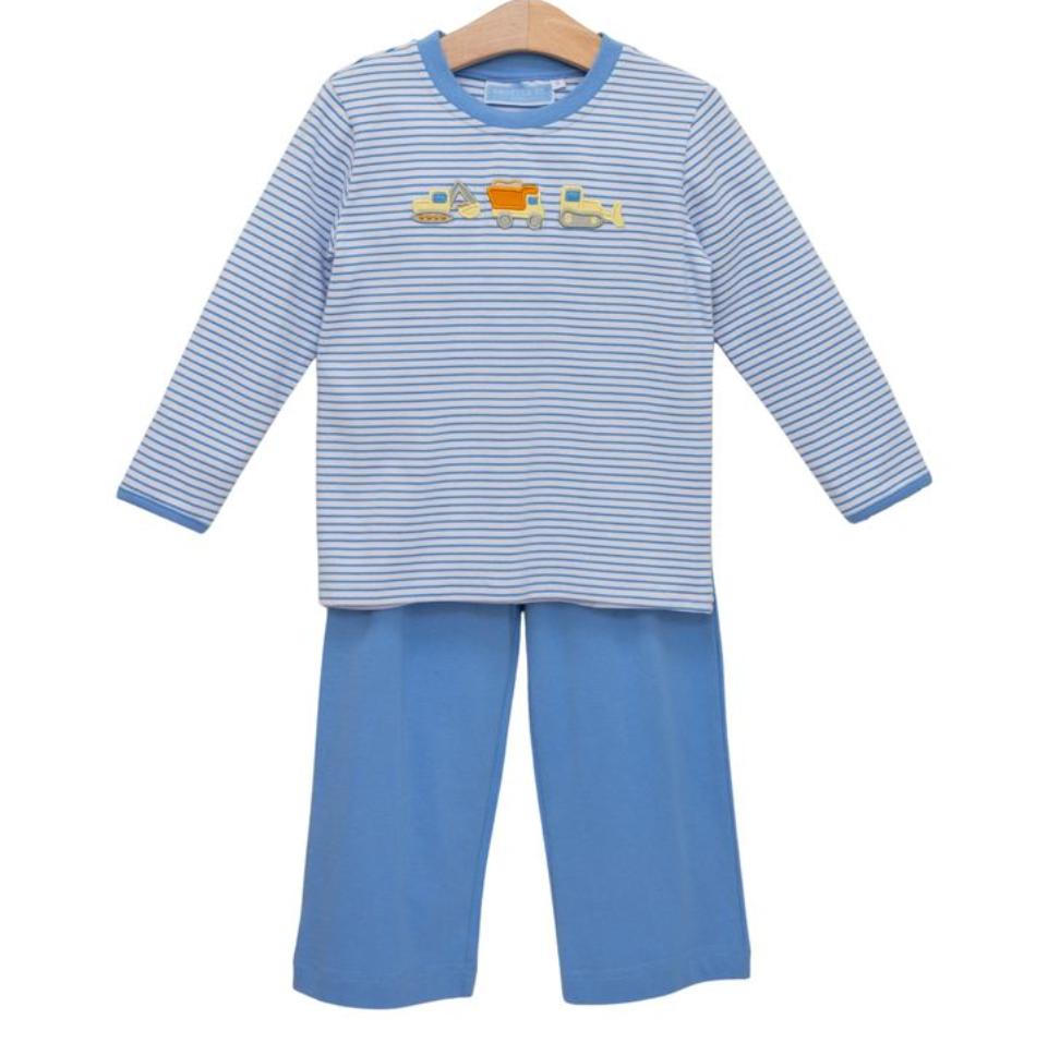 Construction Trucks Pant Set
