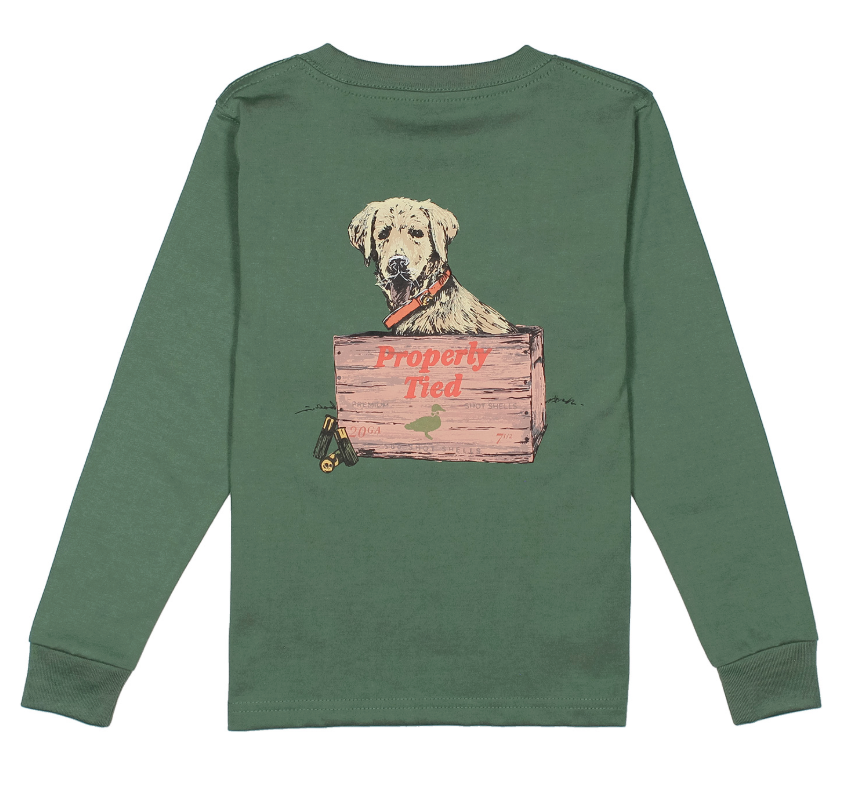 Boys Little Shot LS T-Shirt