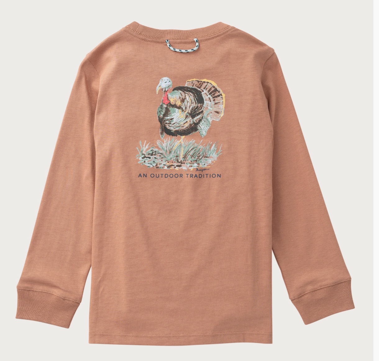 Turkey LS Cotton Pocket T-Shirt
