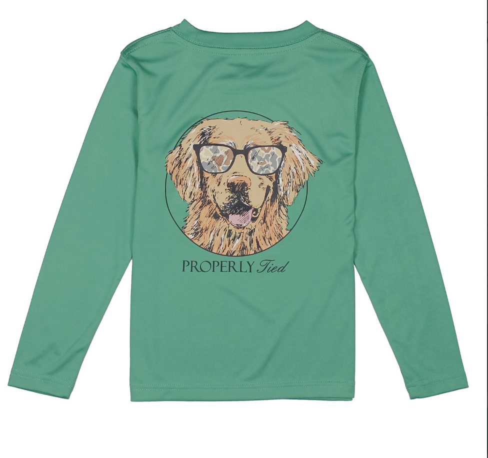 Boys Performance Tee- Camo Companion