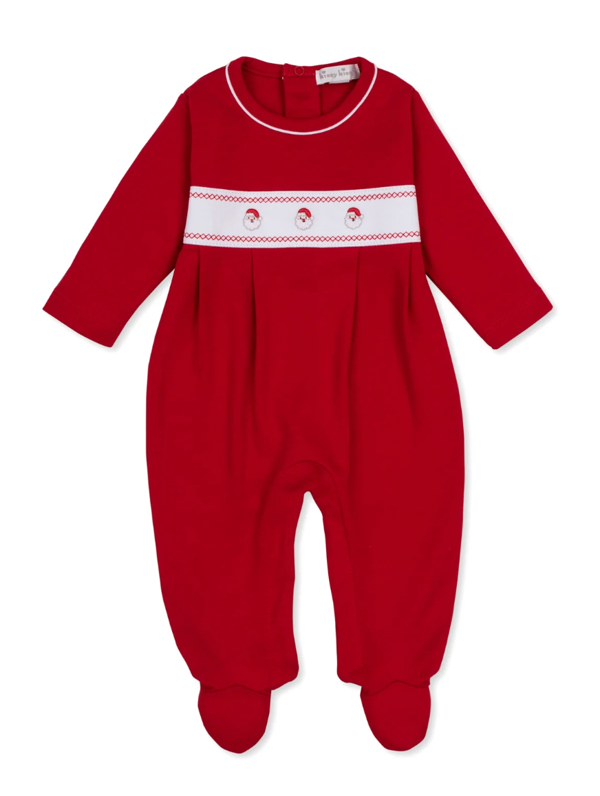 Classic Treasures Holiday Santa Footie
