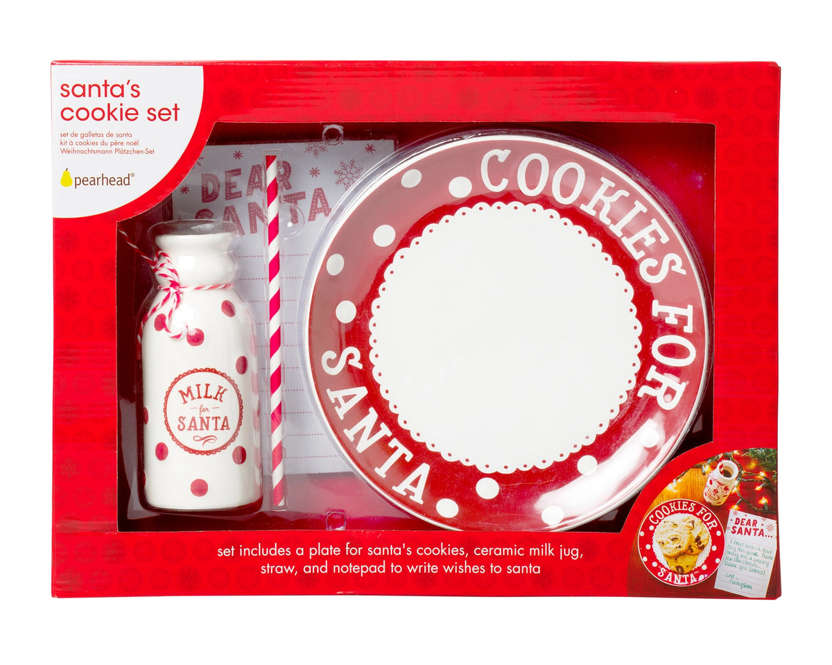 Santa Christmas Cookie Holiday Set
