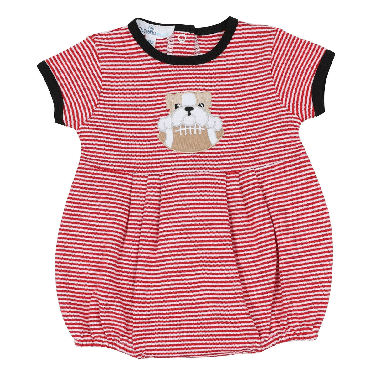 Bulldog Pride Applique Bubble