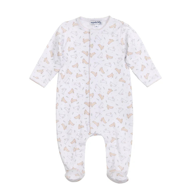 Bunny Hop Zipped Footie