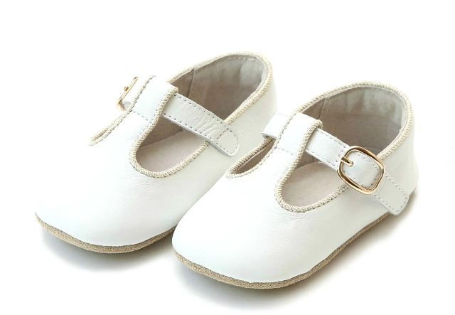 Evie Leather Crib Shoe