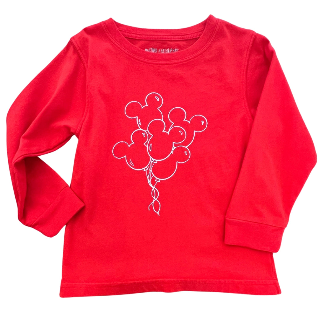 LS Red Magical Balloons T-Shirt