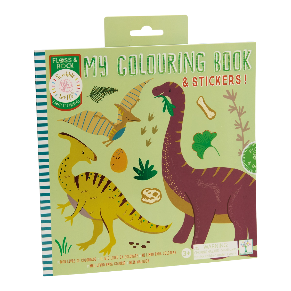 Scribble Sniffs Dinosaur My Coloring Book
