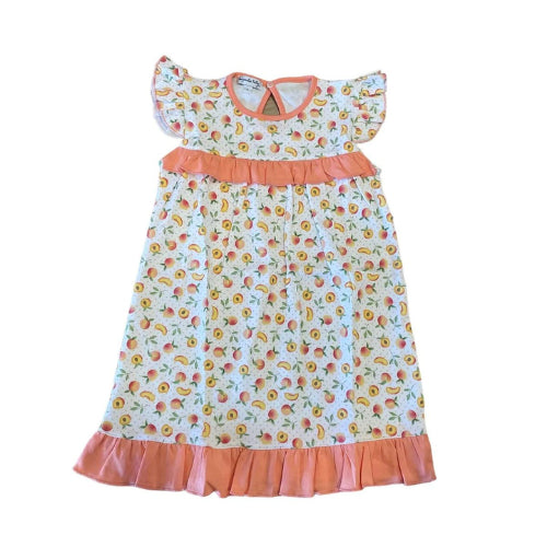 Summer Peaches Girl's Flutters Nightdress