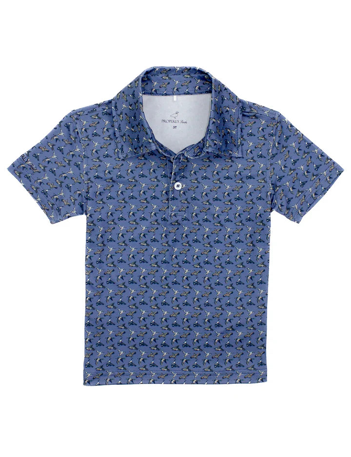 Boys Flock Inlet Polo