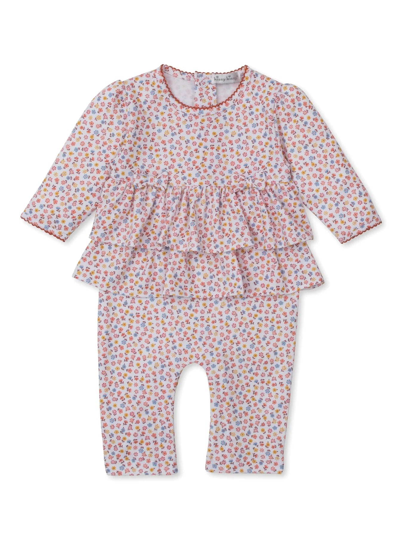 Patchwork Floral Fall Playsuit
