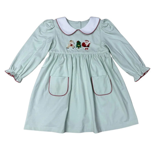 Christmas Crew Collared Dress