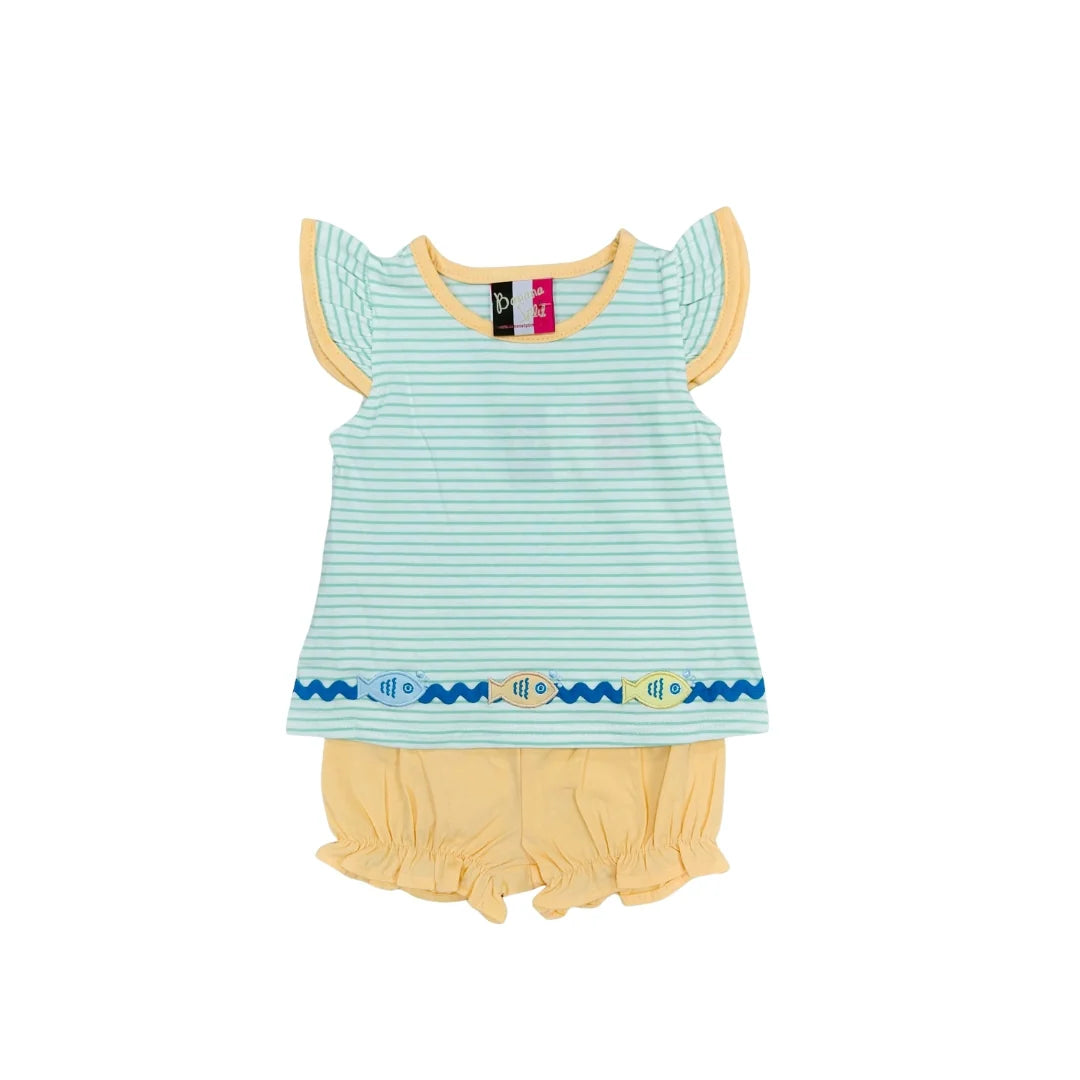Go Fish Girls Bloomer Set