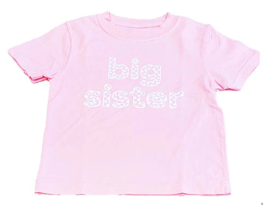 SS Pink Big Sister T-Shirt