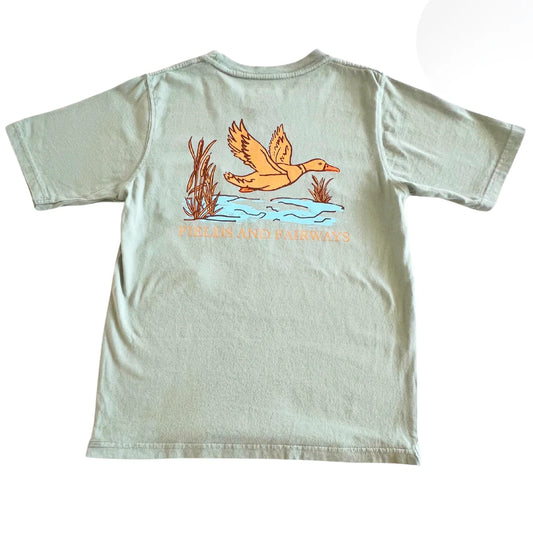 SS Bay Fields & Fairways Mallard Pocket T-Shirt