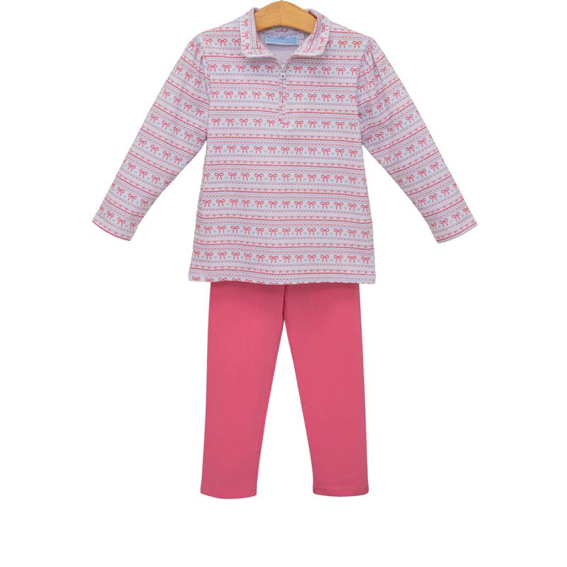 Sweetheart 1/4 Zip Pullover Set