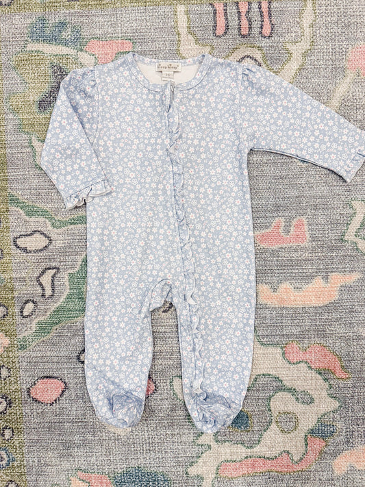 Fall In Bloom Zipped Footie