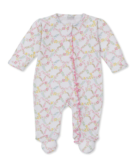 Garden Trellis Zipped Footie