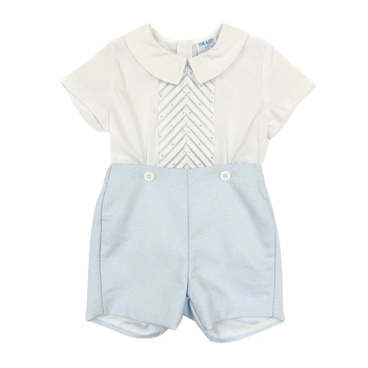 Baby Blue Pique Randal Set