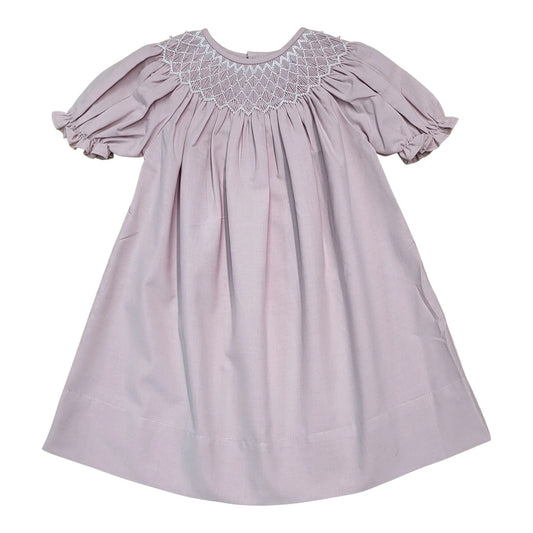 Catherine Smocked Pearl Dress
