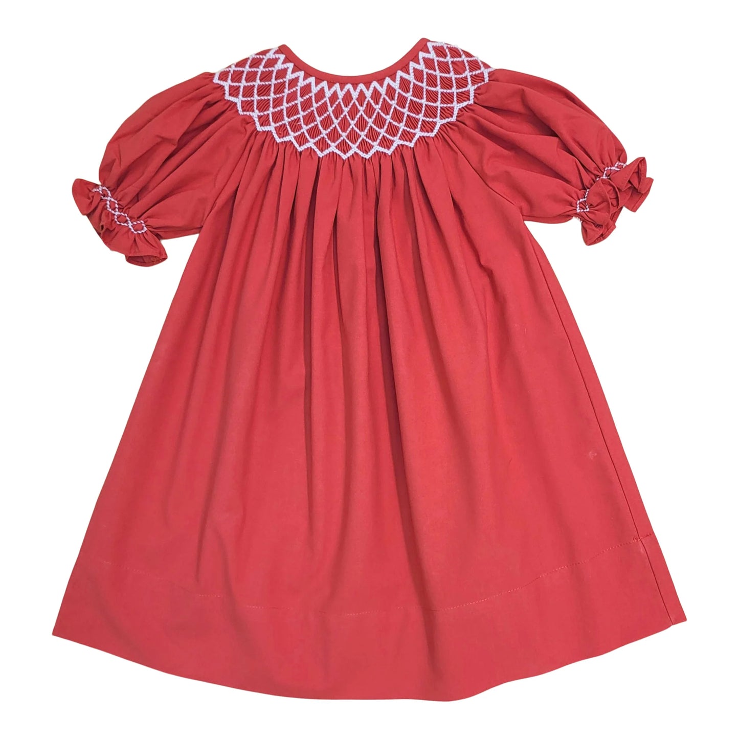 Catherine Smocked Pearl Dress