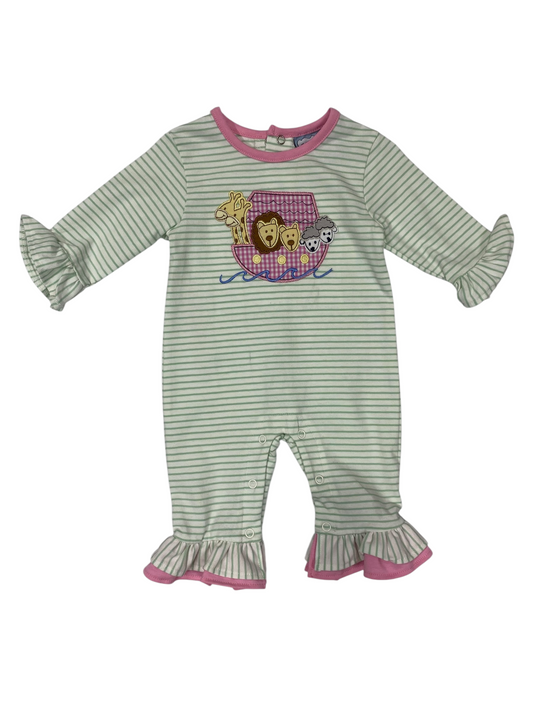 Noah's Ark Girls Romper