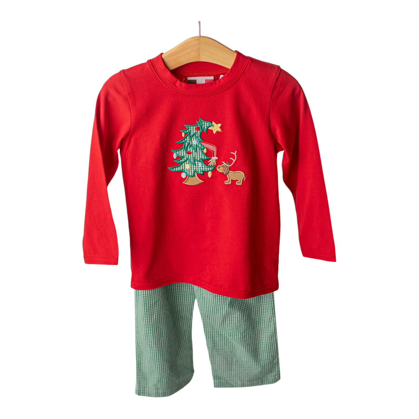 Green & Grumpy Boys Pant Set