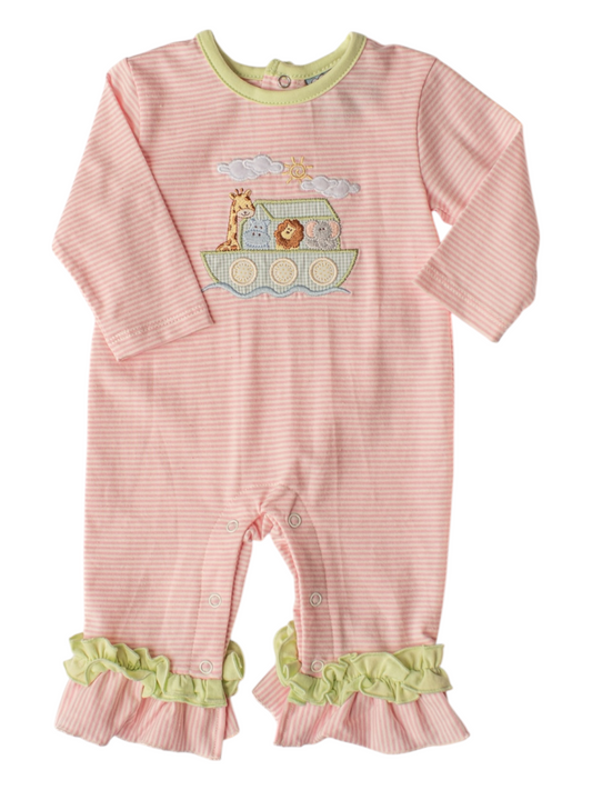 Noah's Ark Girls Romper