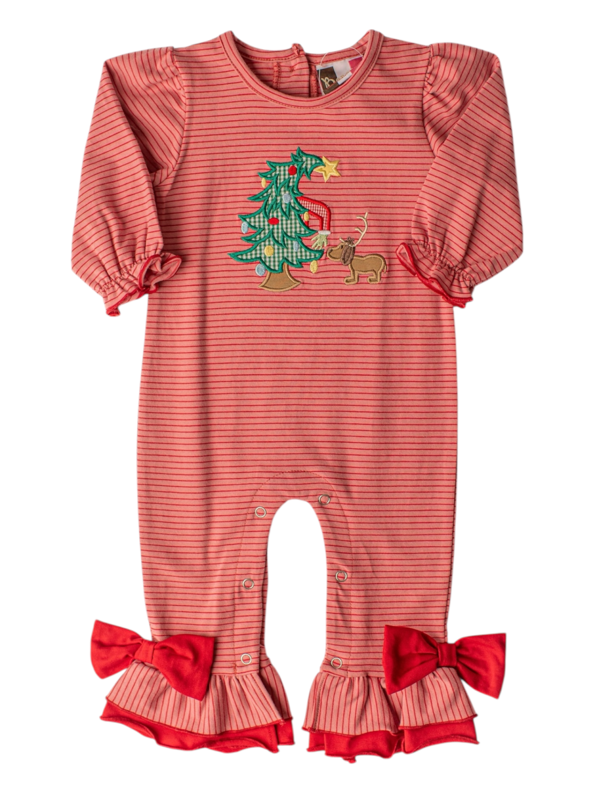 Green & Grumpy Girls Romper