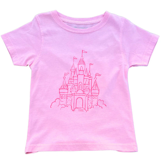 SS Light Pink Castle T-Shirt