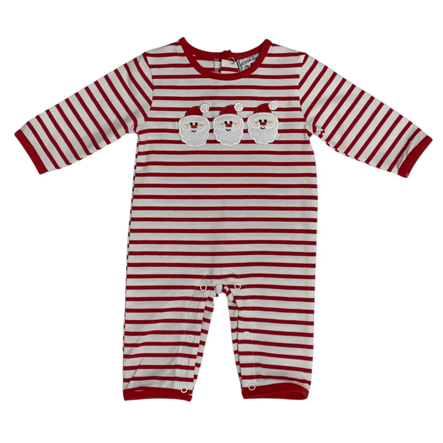 Santa Applique Boys Romper