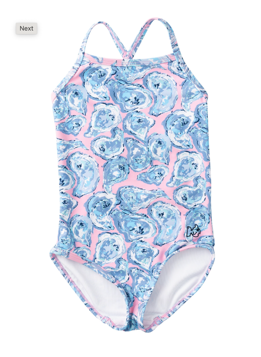 Pink Frosting Oyster One-Piece