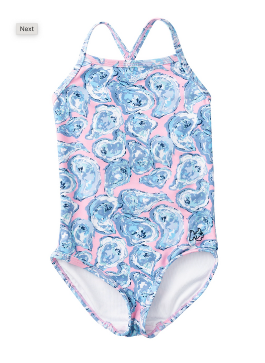 Pink Frosting Oyster One-Piece