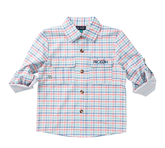 Strawberry Ice Tide Point Plaid
